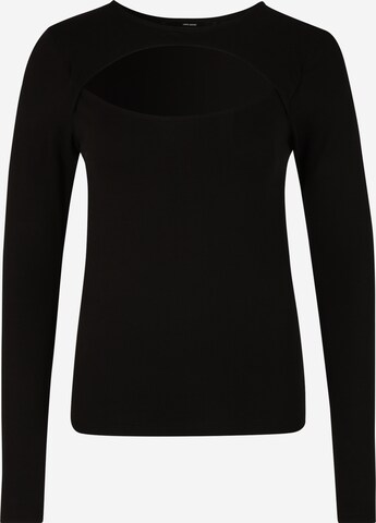 Vero Moda Tall - Camiseta 'KANHI' en negro: frente