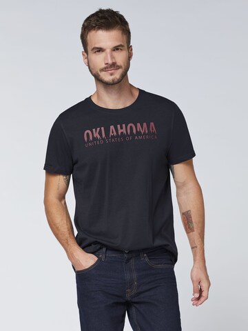 Oklahoma Jeans Shirt in Blau: predná strana