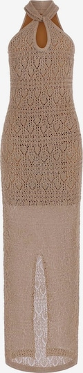 Megzta suknelė 'CYNTHIA' iš GUESS, spalva – šviesiai ruda, Prekių apžvalga