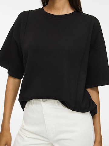 VILA Sweatshirt 'VITelana' i sort