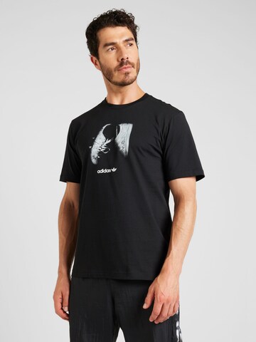 ADIDAS ORIGINALS T-Shirt 'Street  5' in Schwarz: Vorderseite