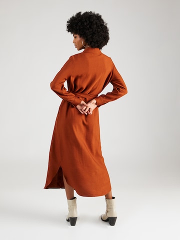 Koton - Vestido camisero en marrón