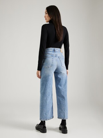 Wide leg Jeans de la BOSS pe albastru