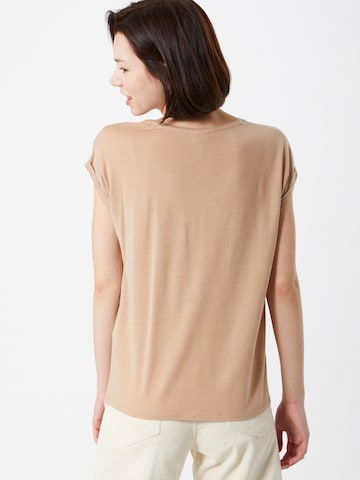 VERO MODA T-Shirt 'Ava' in Braun