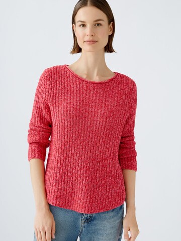 OUI Sweater 'NAOLIN' in Red: front