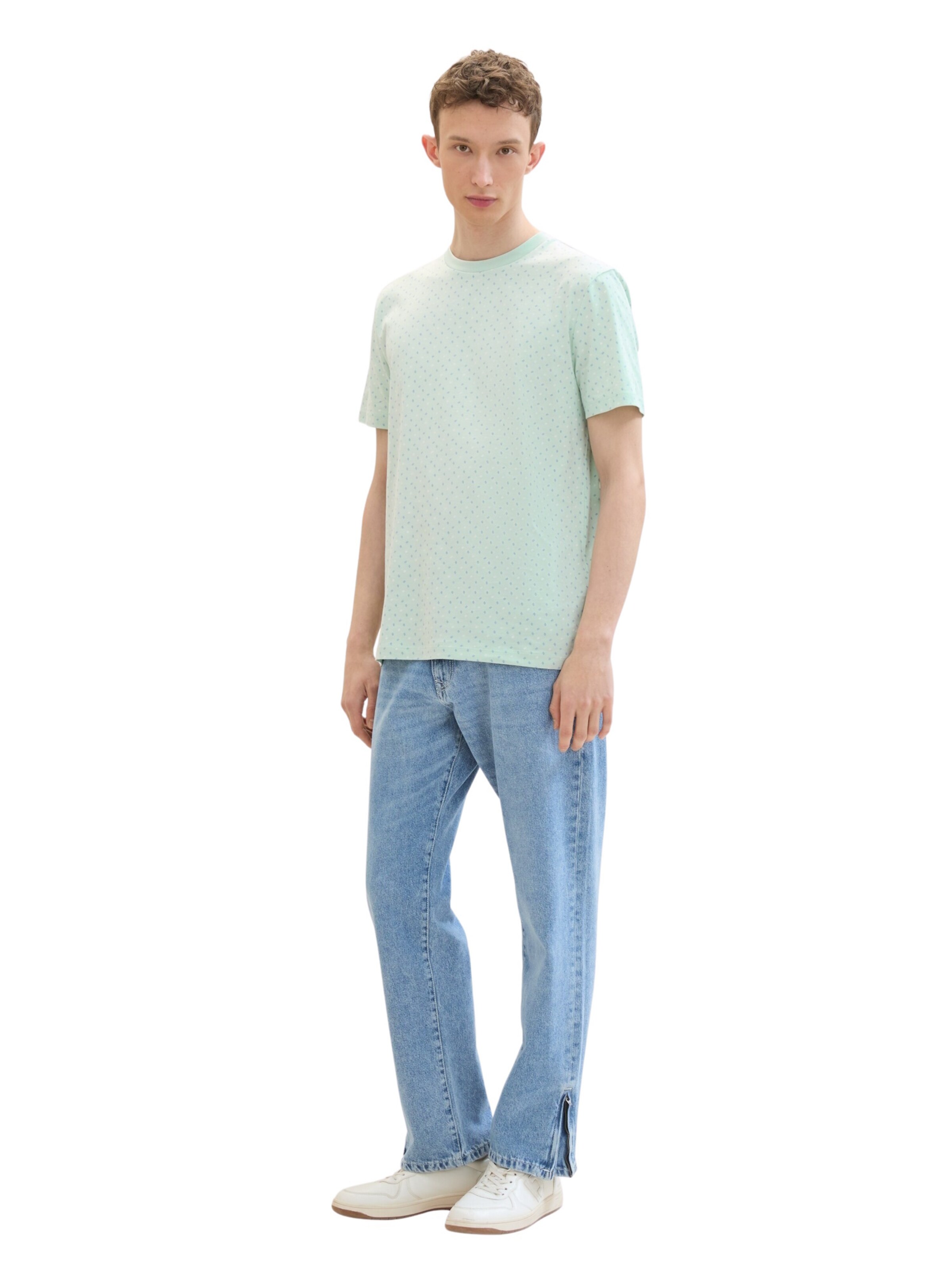 TOM TAILOR DENIM T-Shirt in Grün