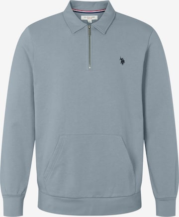 Pull-over 'Theodor' U.S. POLO ASSN. en bleu : devant