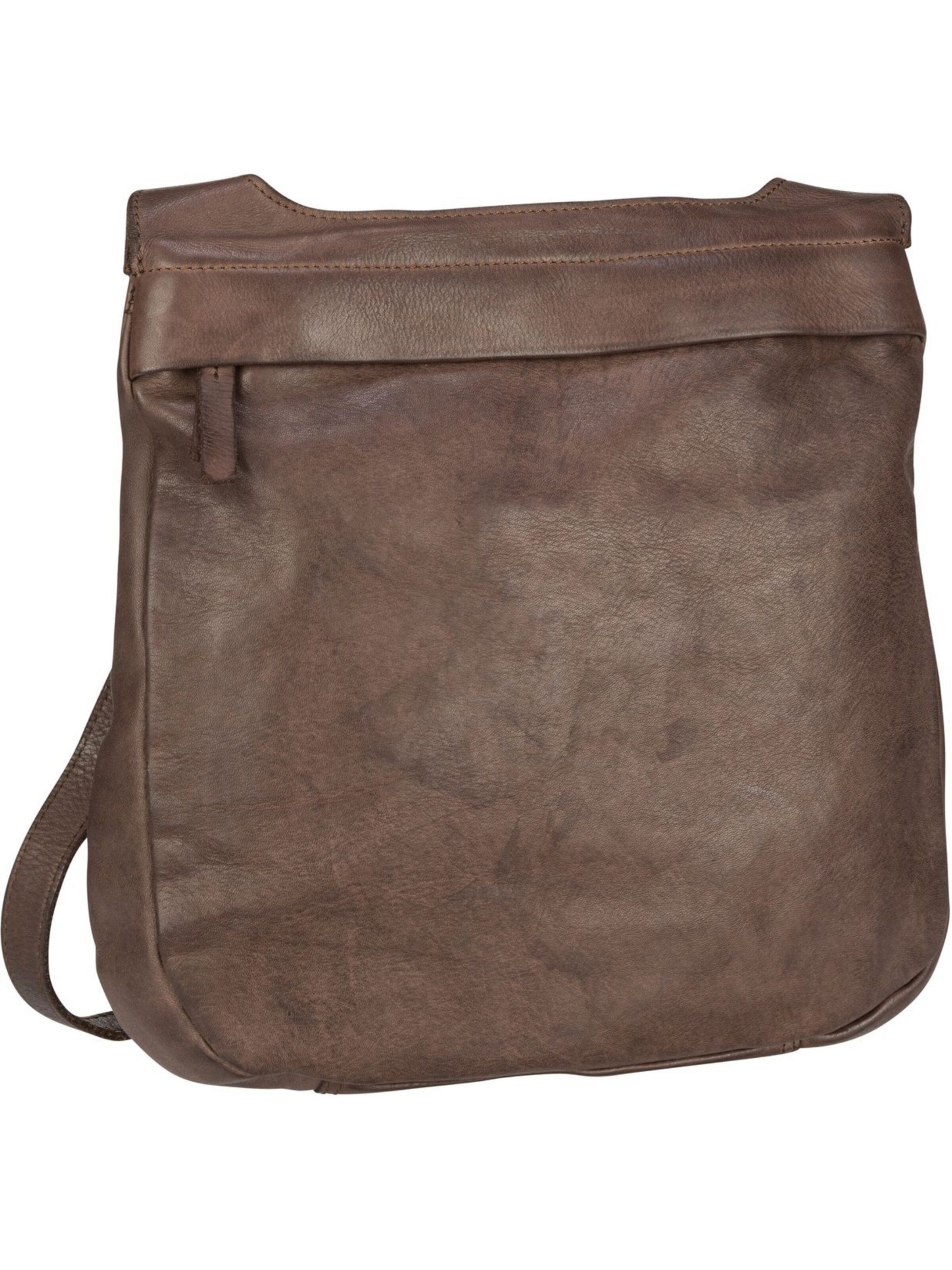 Harold's Umhängetasche 'Submarine' in Braun: Vorderseite