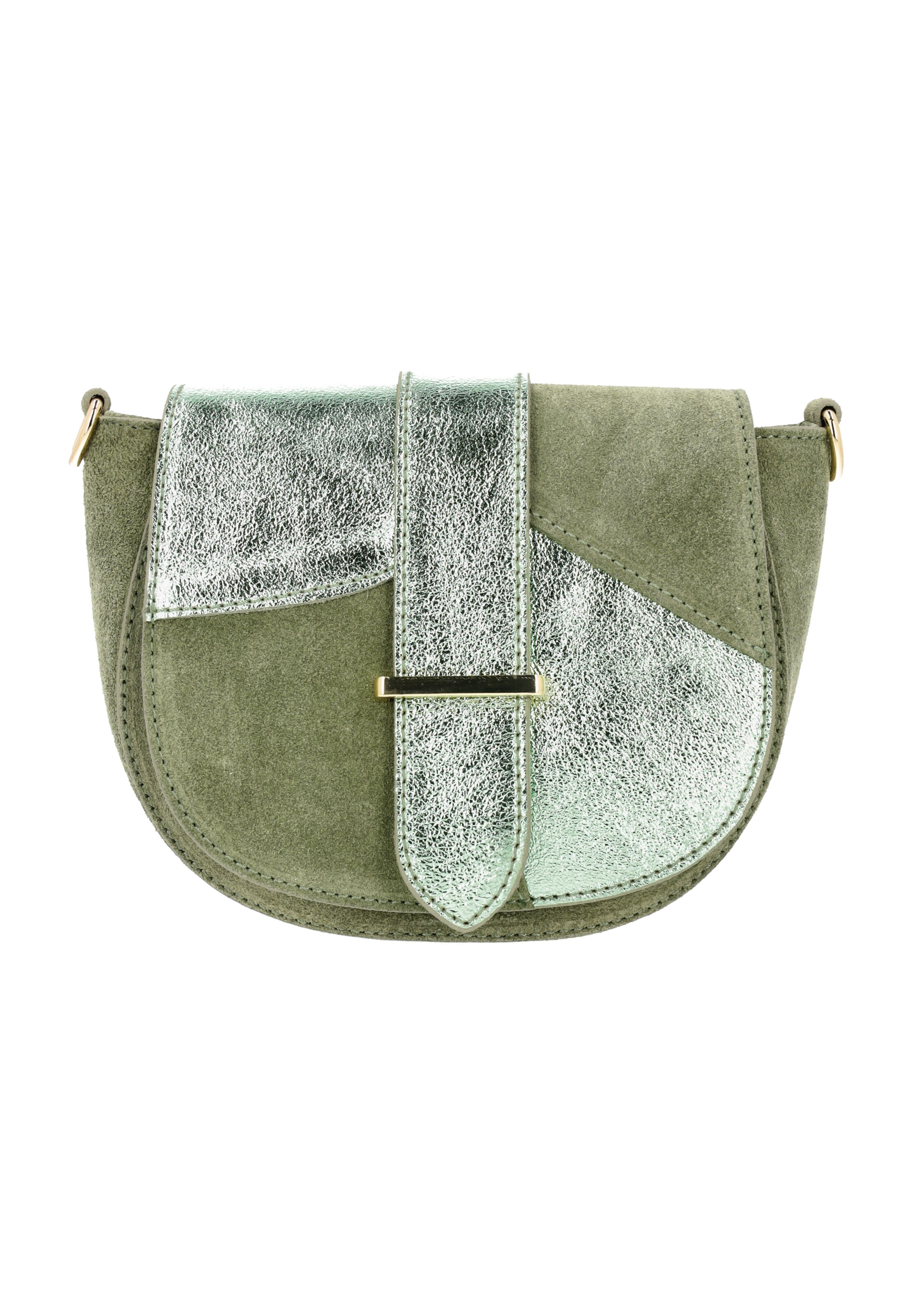 IZIA Schoudertas in Groen: voorkant