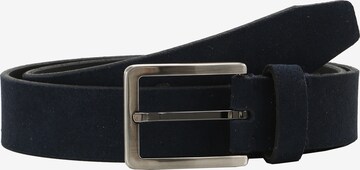 Lloyd Men's Belts Veloursledergürtel in Blau: predná strana