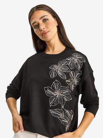 Felpa di Bianco Lucci in nero