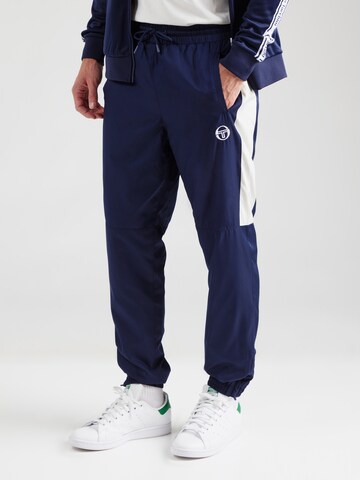Sergio Tacchini Tapered Pants 'CARLO' in Blue: front