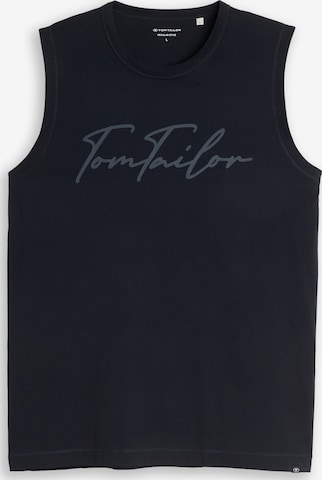 TOM TAILOR Shirt in Blue: front