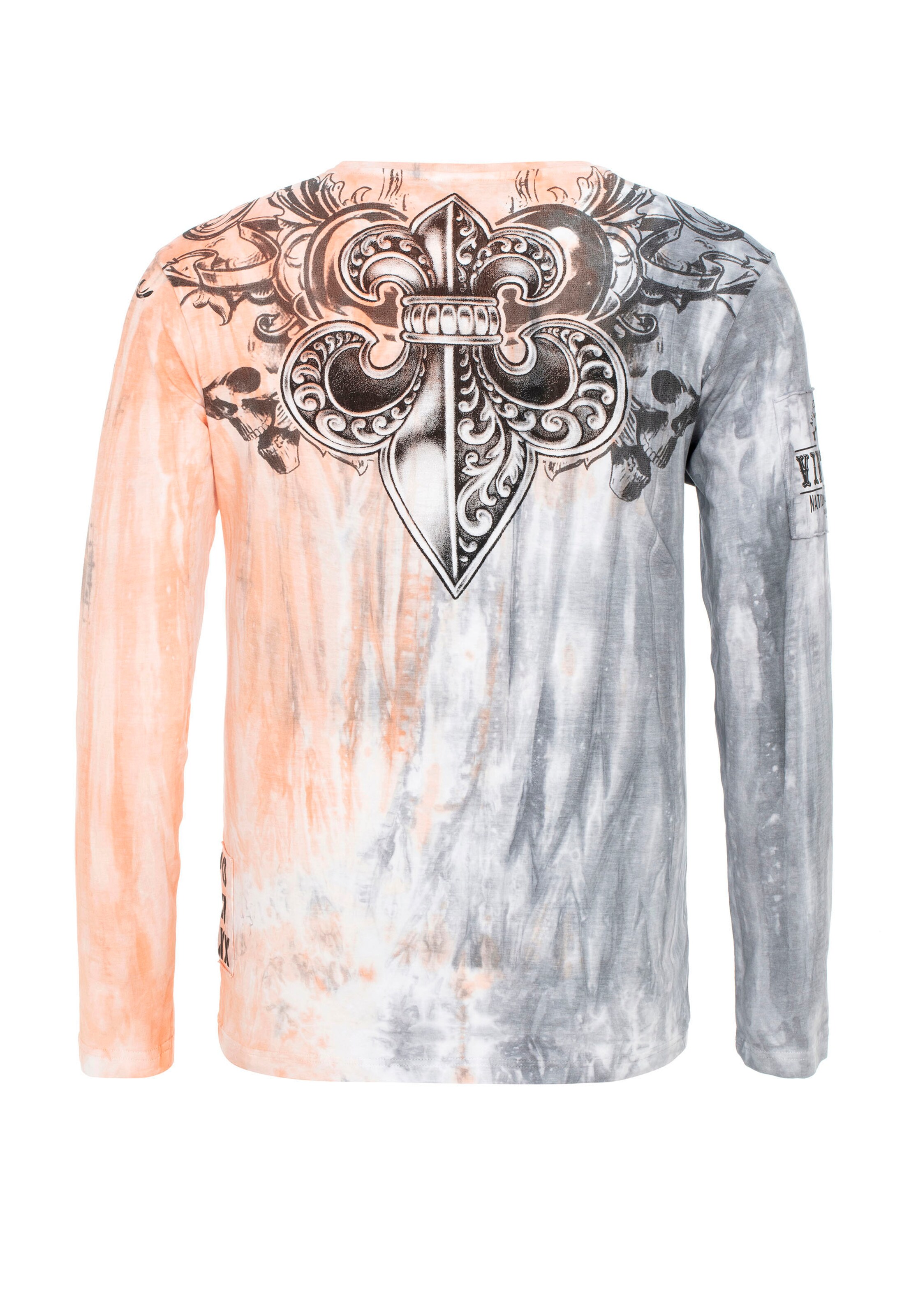Männer Shirts CIPO & BAXX Langarmshirt in Anthrazit - PU15206 Männer Shirts CIPO & BAXX Langarmshirt in Anthrazit - PU15206