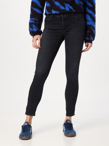 AG Jeans Skinny Jeans in Black: front