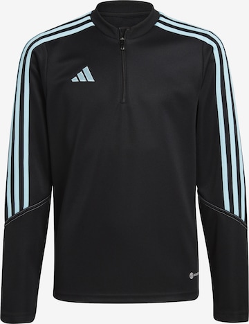 ADIDAS PERFORMANCE Sportsweatshirt in Schwarz: predná strana