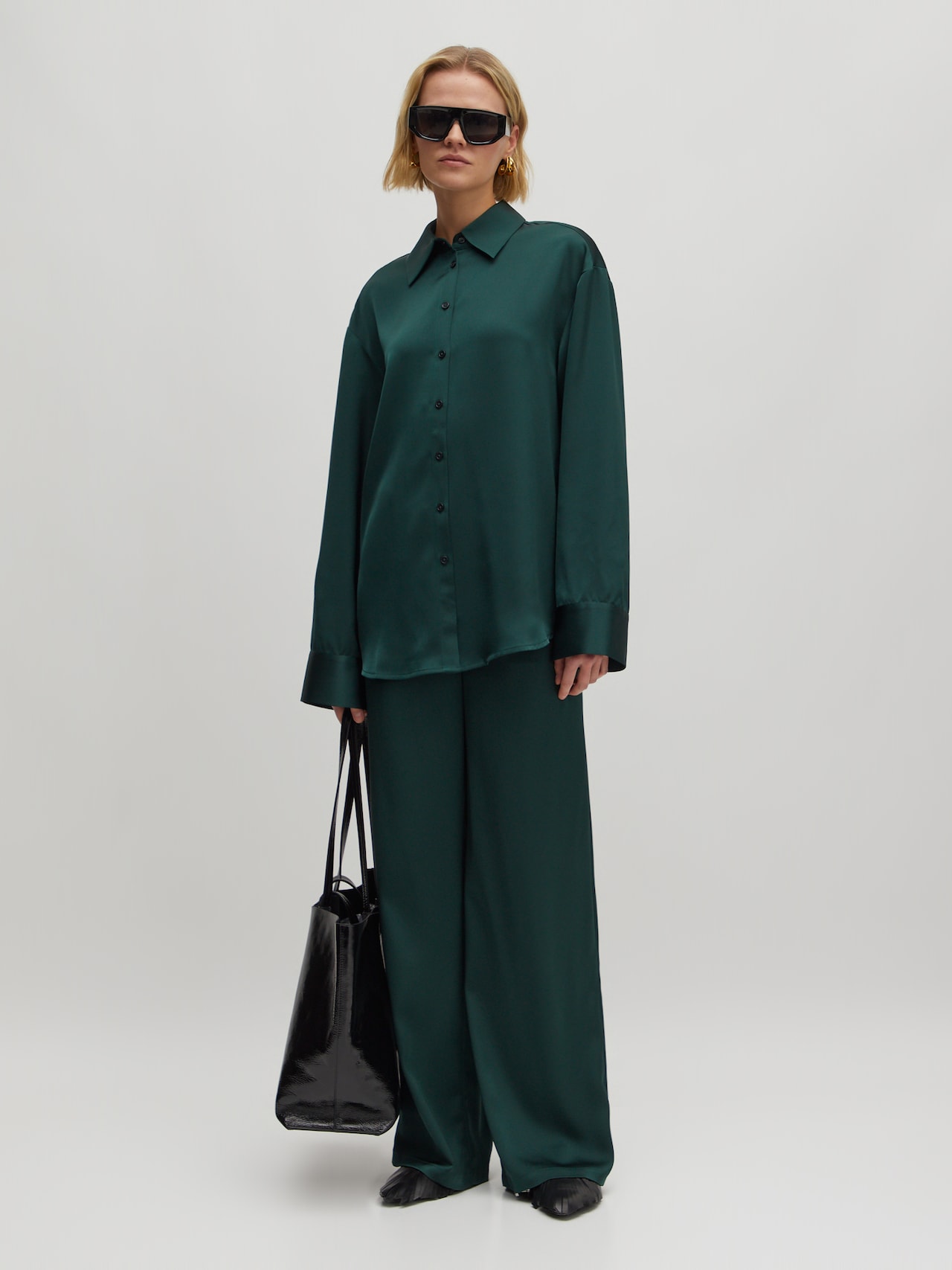 EDITED Produkte Hose 'Elodie' grün