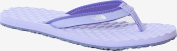 Tongs 'Base Camp' THE NORTH FACE en violet : devant