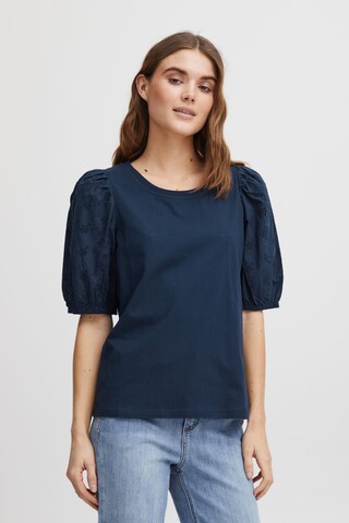 Fransa Shirt 'Mae' in Blau: predná strana
