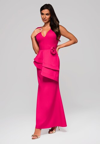 Ombre Evening dress in Pink