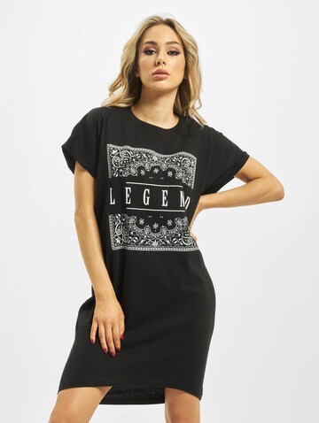 Dangerous DNGRS Jurk 'Legend' in Zwart: voorkant