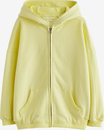 Next Sweatjacke in Gelb: Vorderseite