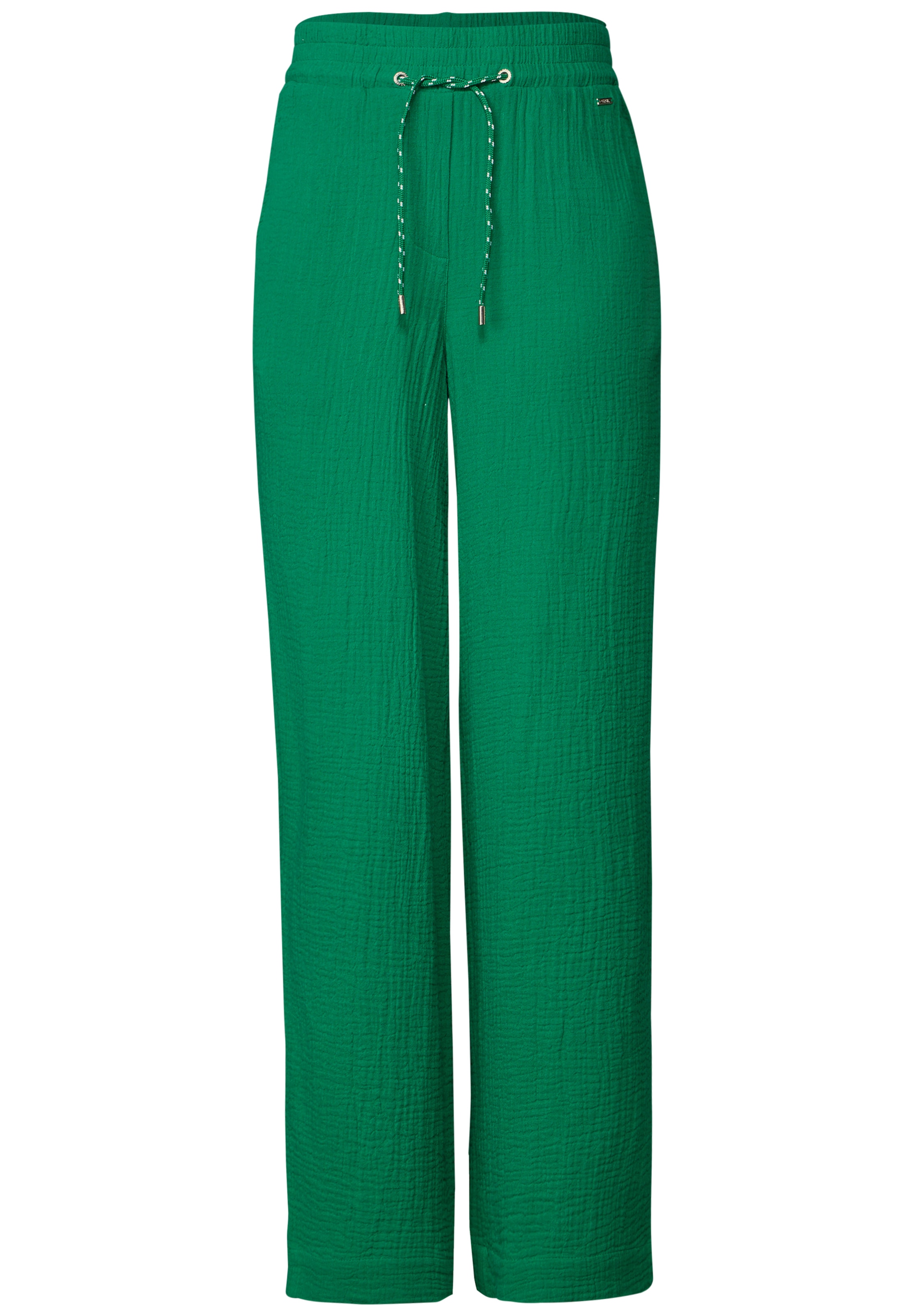 CECIL Loosefit Hose in Grün: Vorderseite