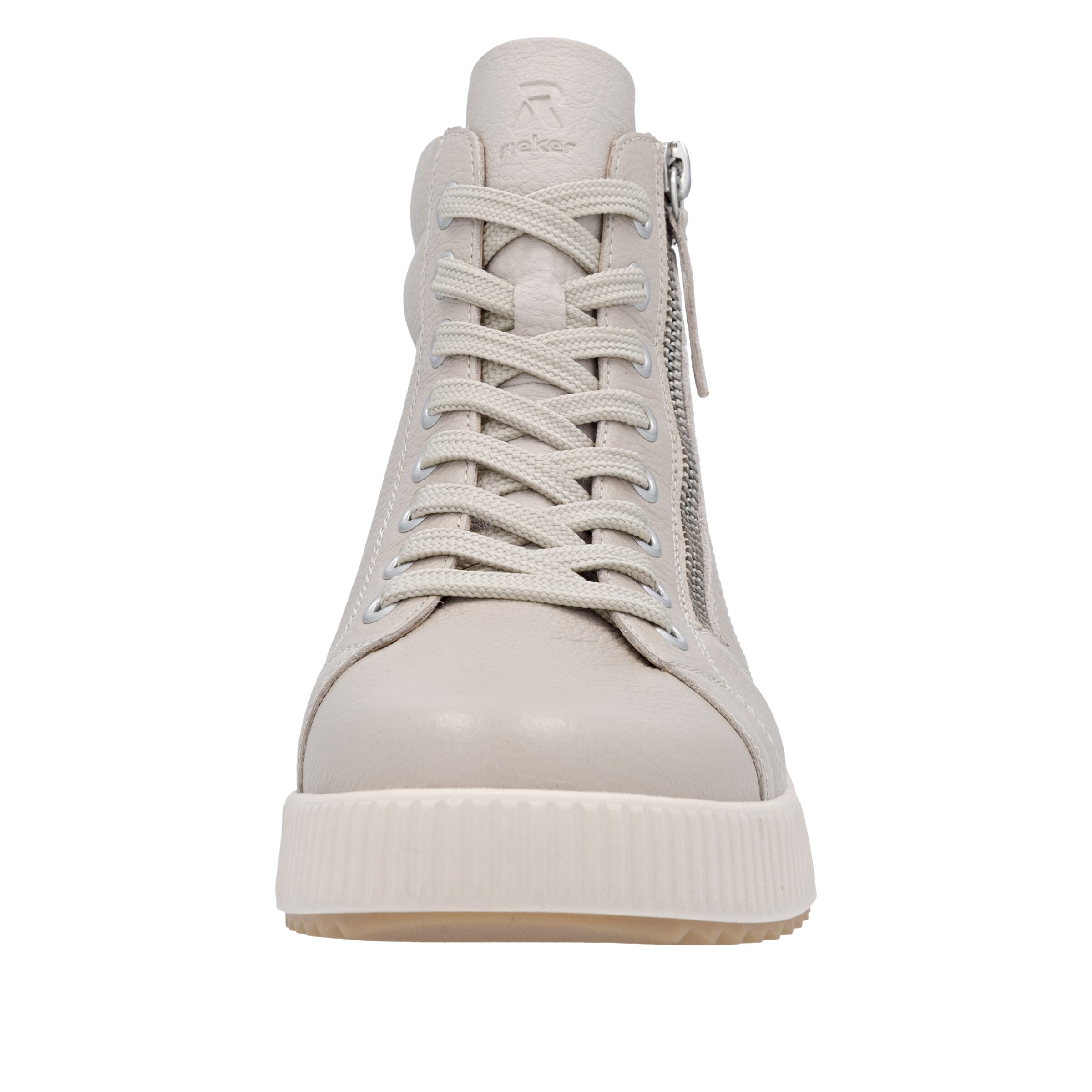 Rieker - Sapatilhas altas em bege