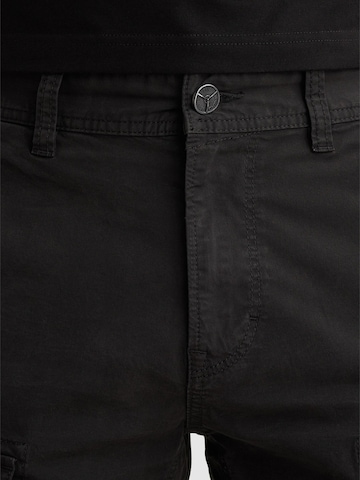 PME Legend Regular Trousers 'Clearwing regular fit cargo shorts' in Black