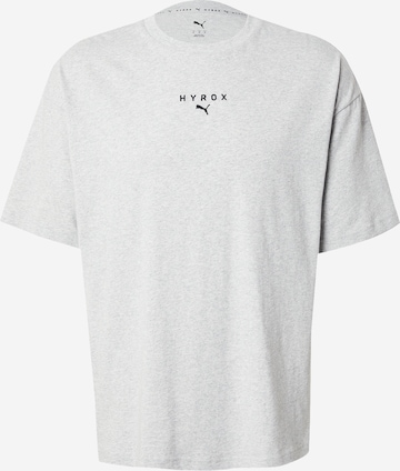 PUMA Functioneel shirt 'Puma x Hyrox' in Grijs: voorkant