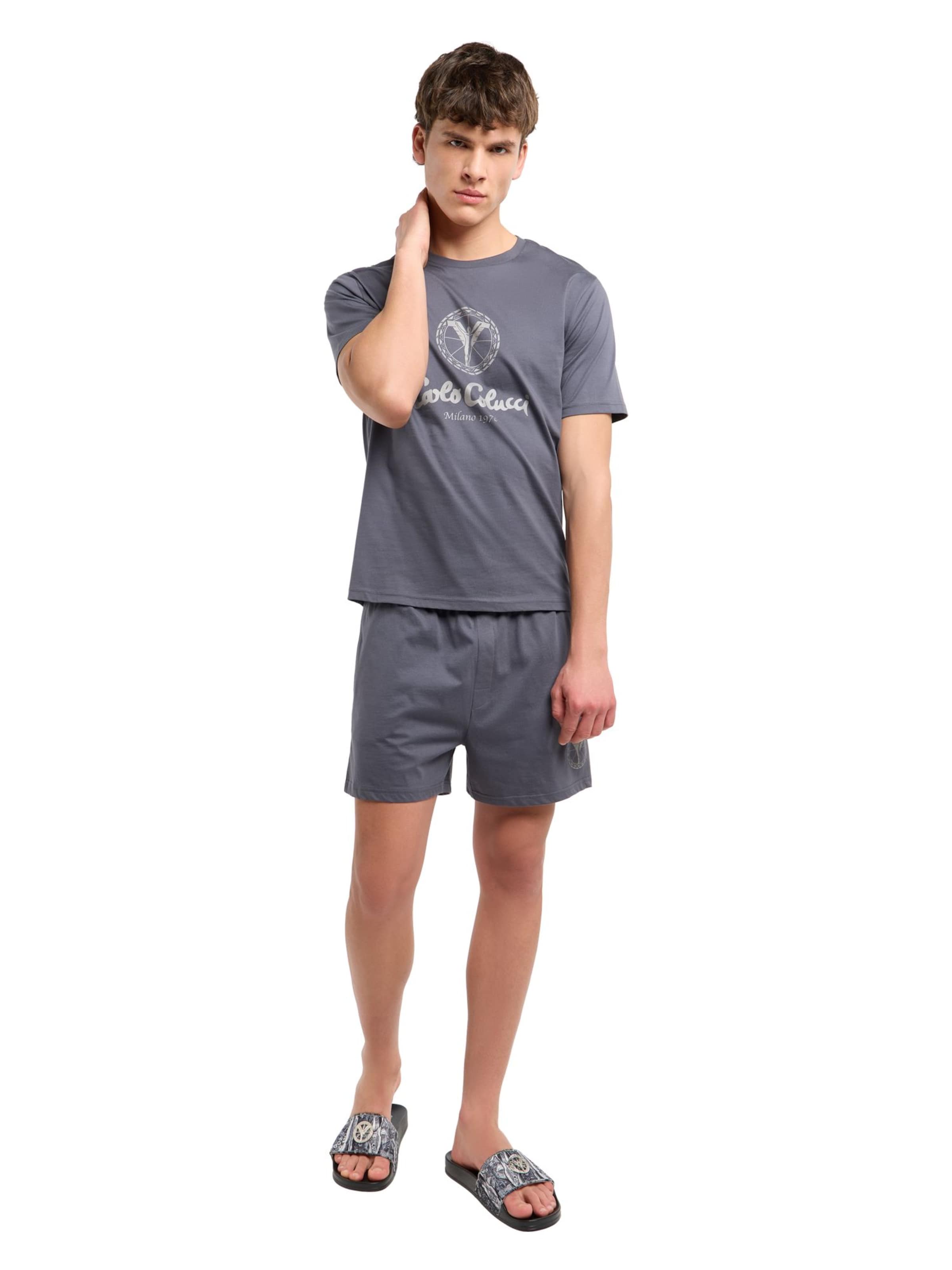 Pyjama court 'Ferremi' Carlo Colucci en gris