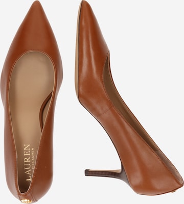 Pumps 'LANETTE' de la Lauren Ralph Lauren pe maro