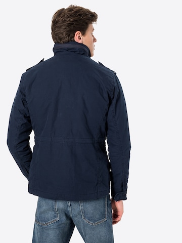 Superdry Regular fit Between-Season Jacket 'Rookie' in Blue