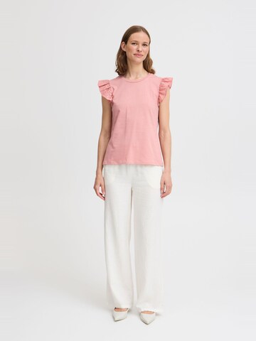 T-shirt 'Rika' b.young en rose