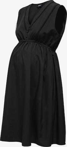 Only Maternity Kleid in Schwarz: predná strana