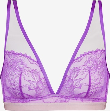 Soutien-gorge Mey en violet : devant