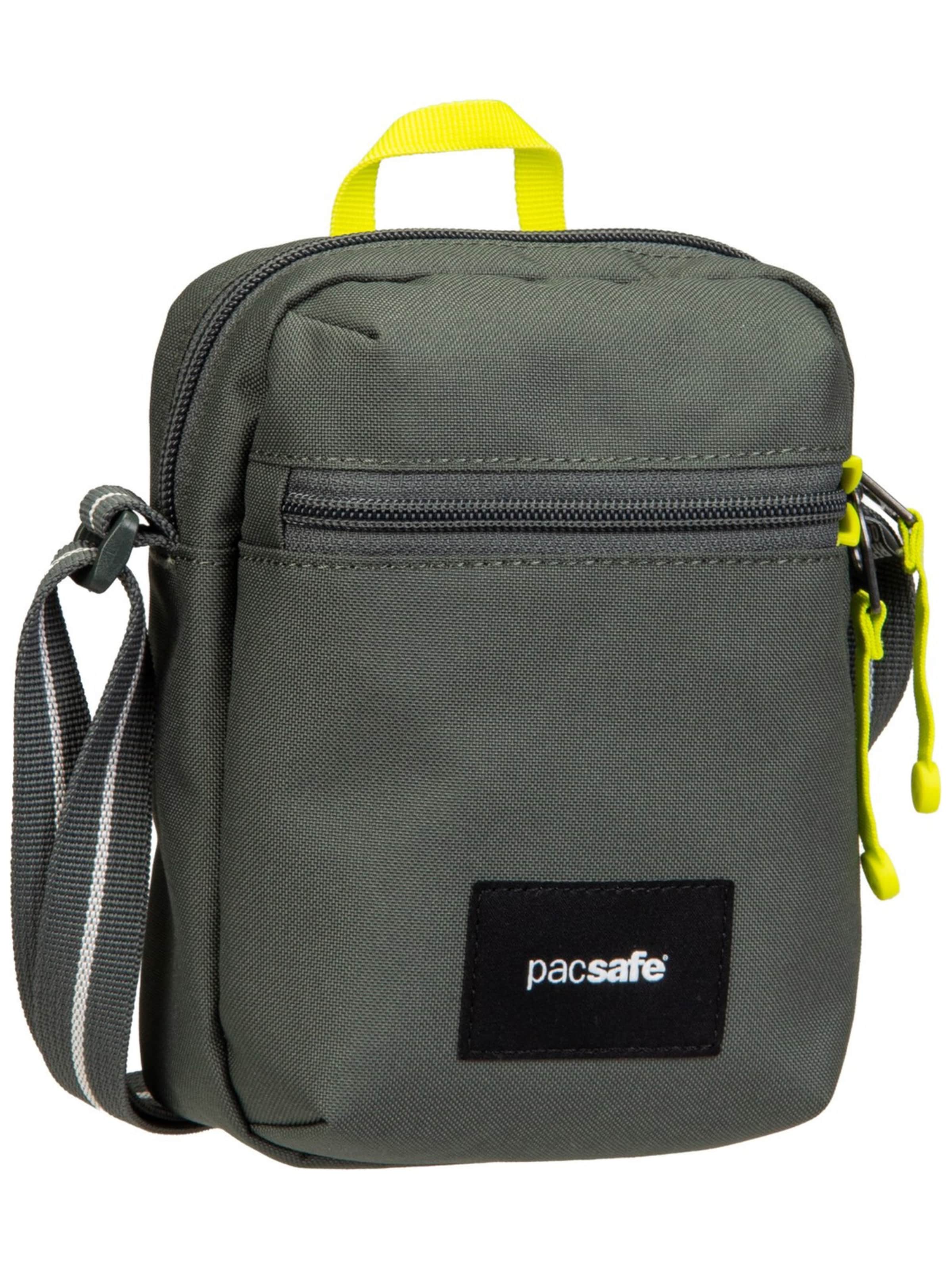 Pacsafe Crossbody Bag 'GO Micro' in Green: front