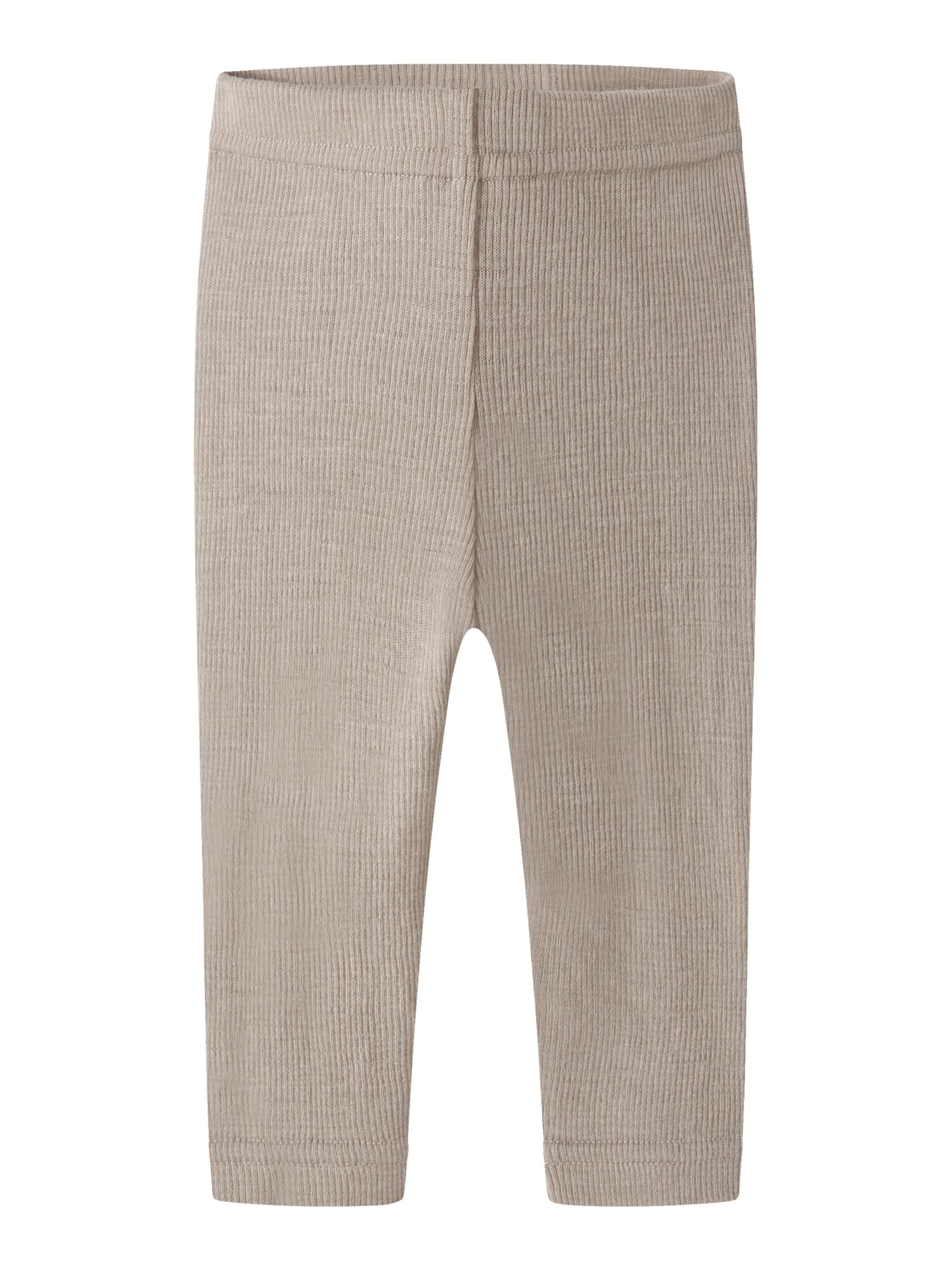 NAME IT - Slimfit Leggings 'NBNNALU' en gris: frente