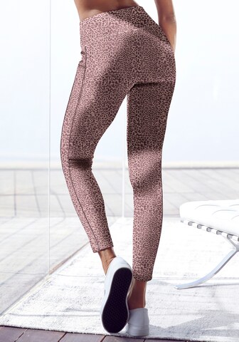 BENCH Skinny Leggings - lila: elől