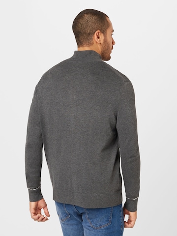 MEXX Knit Cardigan 'LIAM' in Grey