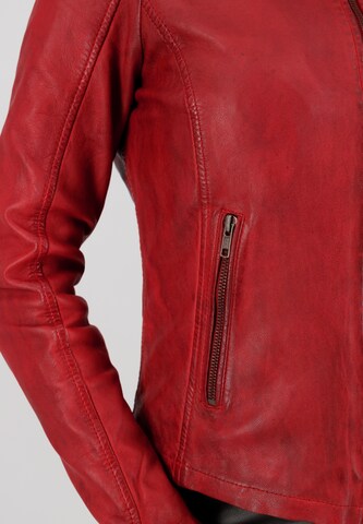 URBAN 5884® Lederjacke 'Gigi' in Rot