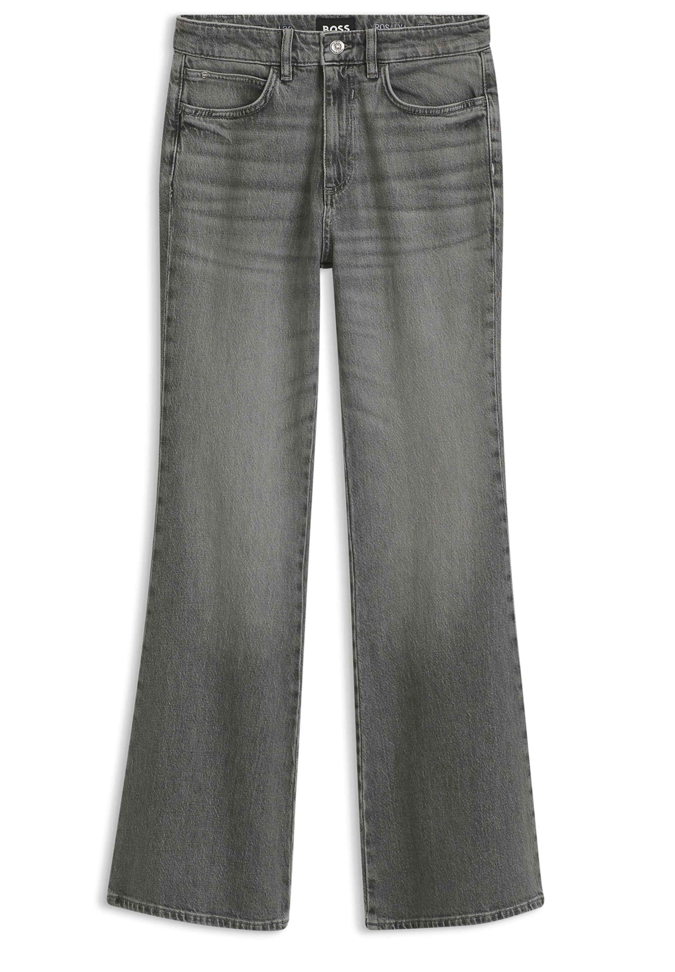BOSS Bootcut Jeans in Grau: Vorderseite