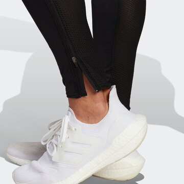 ADIDAS PERFORMANCE Skinny Παντελόνι φόρμας 'Saturday Long' σε μαύρο