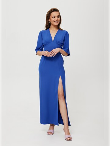 Makover - Vestido en azul: frente