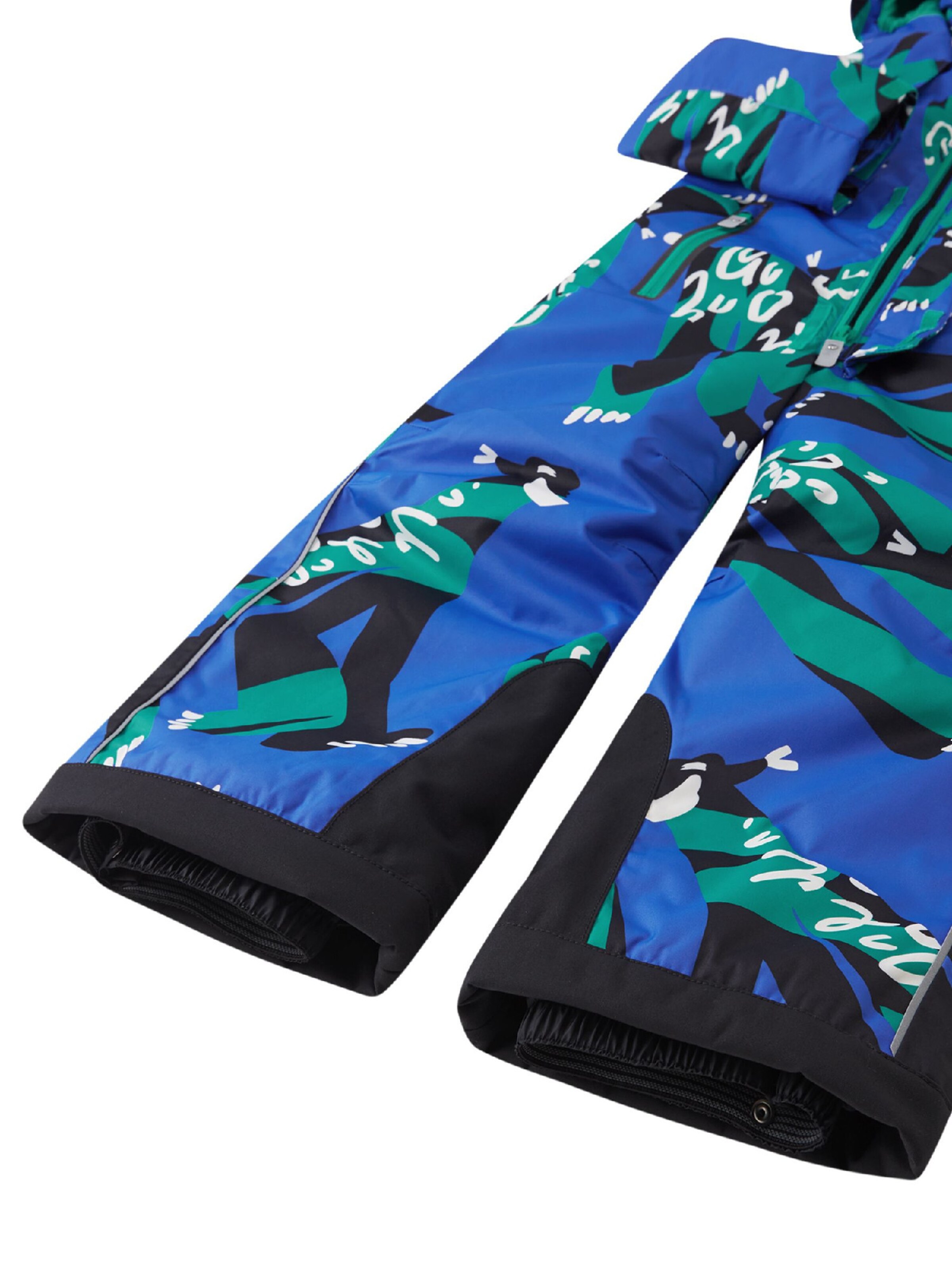 Fit confort Ensemble 'Reach' Reima en bleu : devant