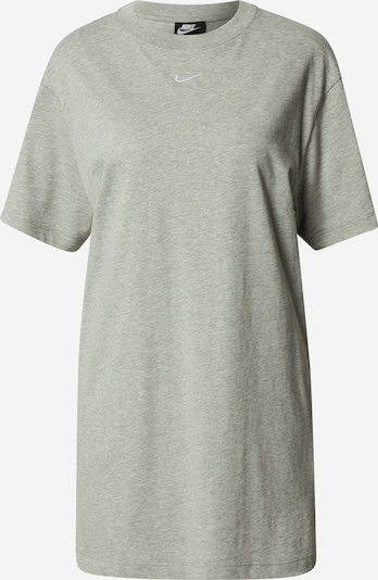 Nike Sportswear Robe en gris chiné / blanc, Vue avec produit