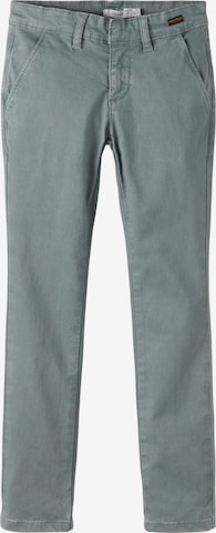 NAME IT Regular Pants 'Robin' in Green: front