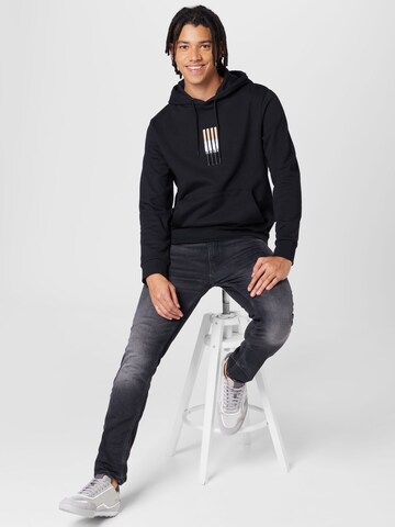 BOSS Black - Sweatshirt 'Seeger' em preto