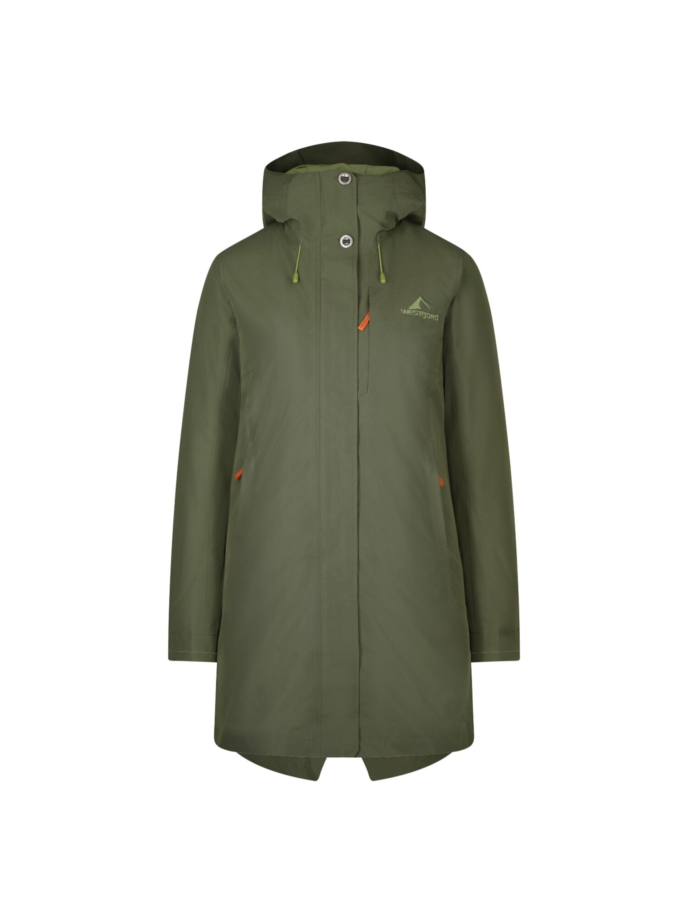 WESTFJORD Outdoor Jacket in Green: front