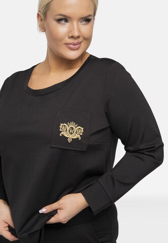 Karko Blouse 'ABLA ' in Zwart